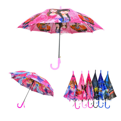Cute Character Automatic Umbrella for Children UM5013 (12pc)