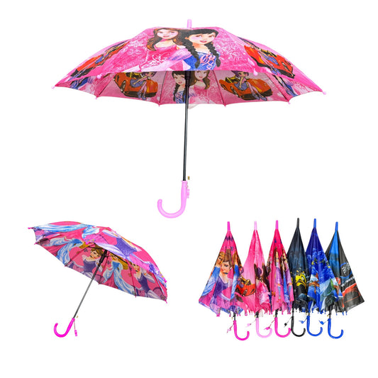 Cute Character Automatic Umbrella for Children UM5013 (12pc)