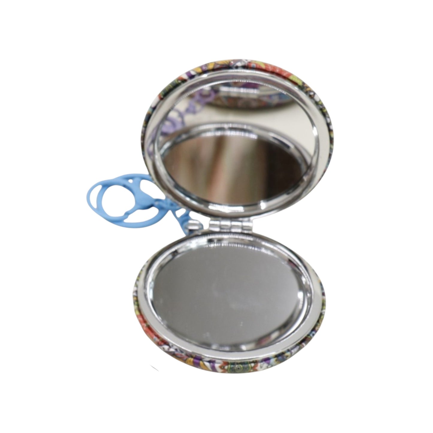 Mandala Round Mirror Key Chain JM6402- 10 (12PC)