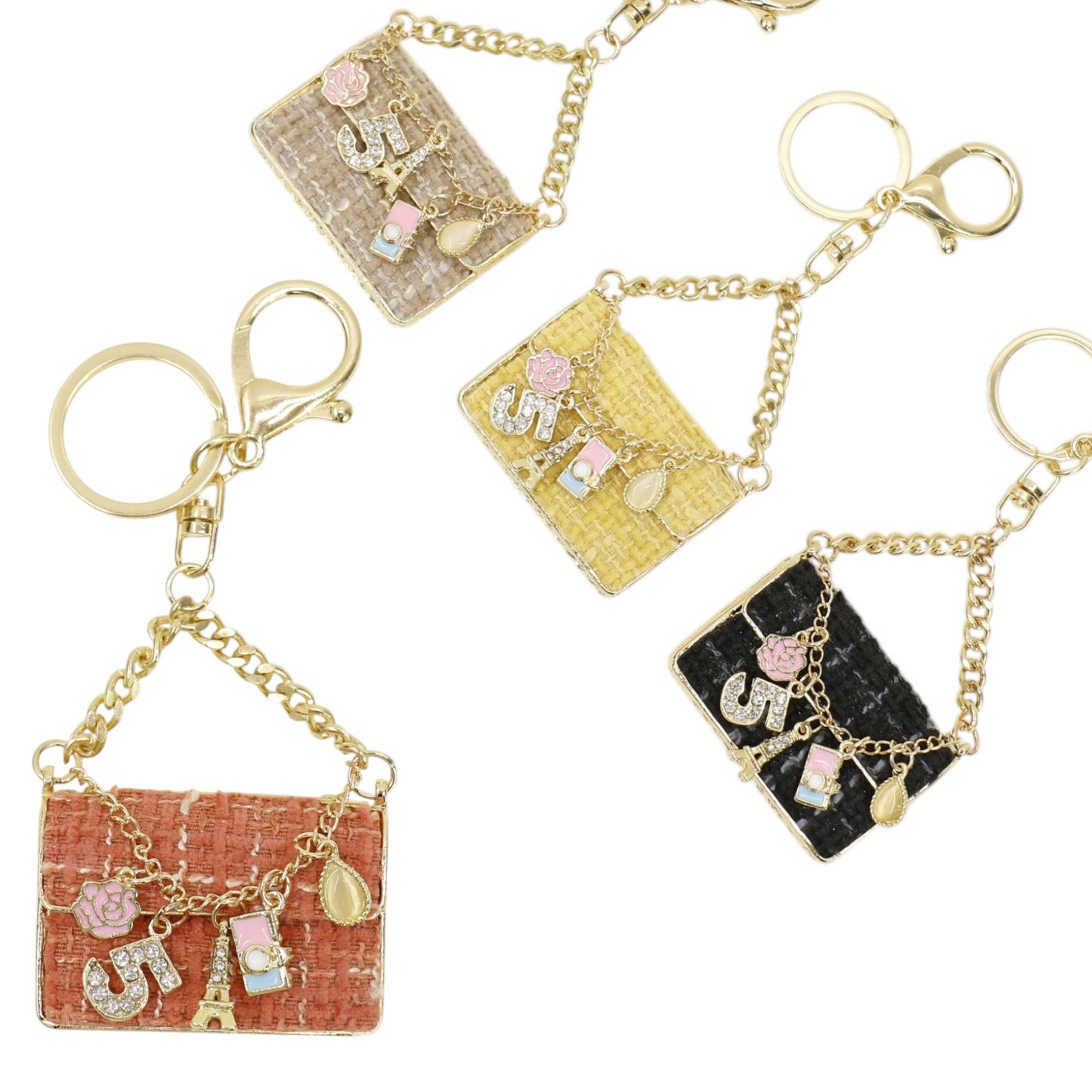 Elegant Bag-Shaped Keychain And Bag Charm JK6228-27 (12)