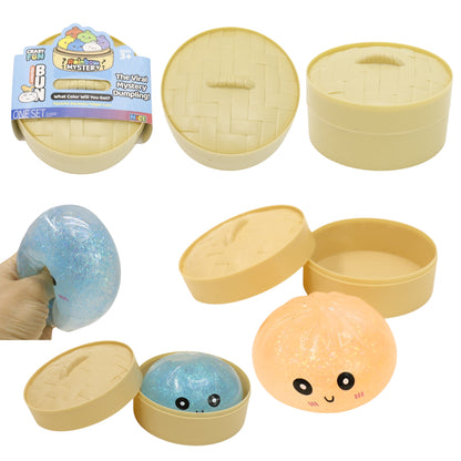 Glitter Bun Squishy Dumpling JT6527-8. (12PC)