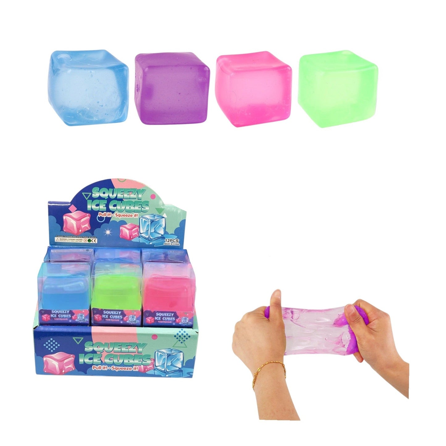Mini Maltose Cube Squishy Toy SS6510-45 (12PC)