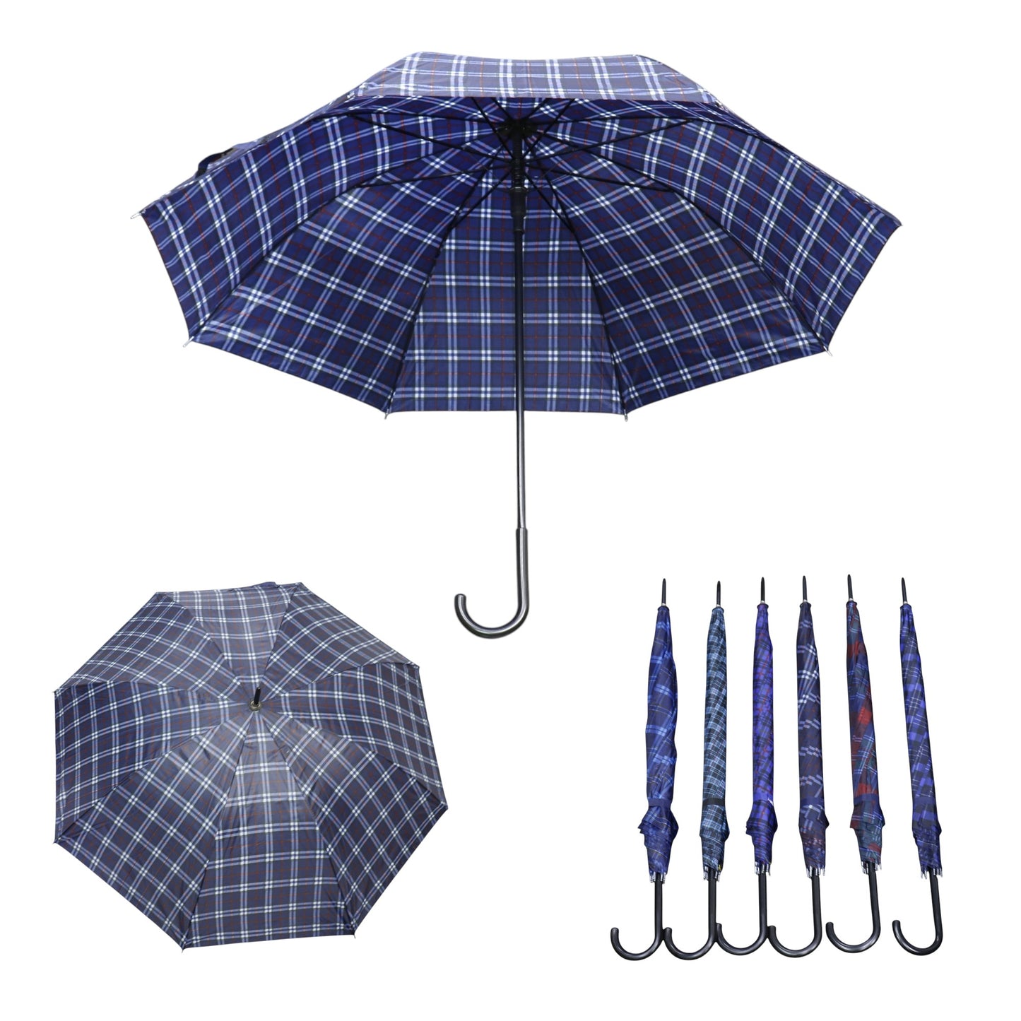 Classic Check J Golf Umbrella for Women & Men UM7098 (12pc)