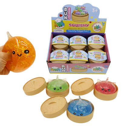 Colorful Cute Squishy Dumpling JT6528-5. (12PC)