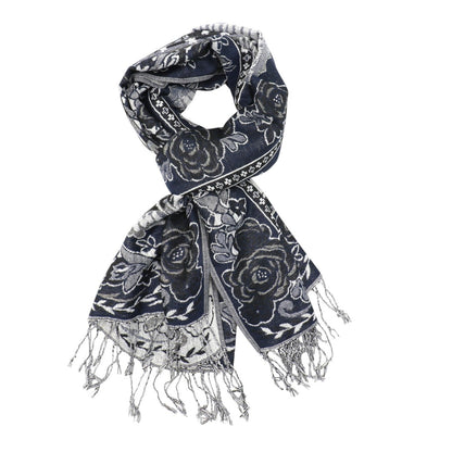 Metallic Pashmina Our Lady of Guadalupe SCF3719-28 (12PC)