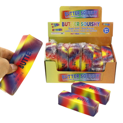 Rainbow Colors Squishy Butter TR6422-19 (12PC)
