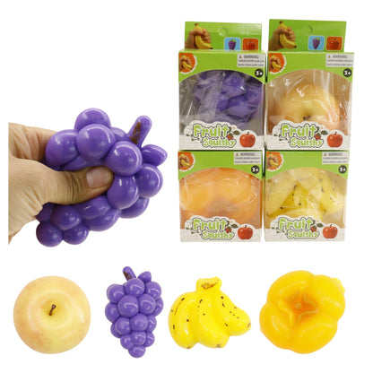 Silicon Fruit Squishy Toy JT6510-8 (20PC)