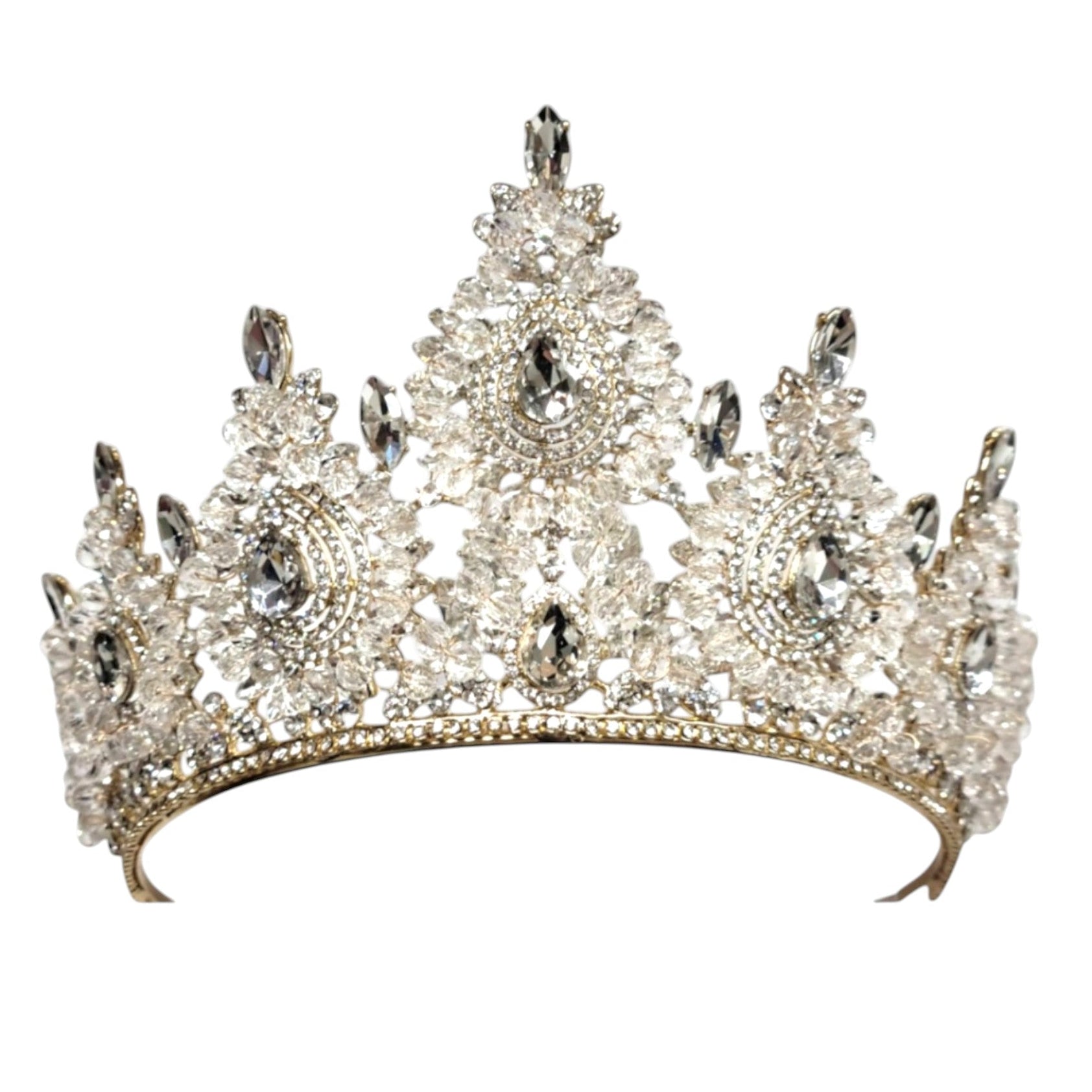 Crystal Tiara Crown HT0978 (1PC) – Tapa Fashion