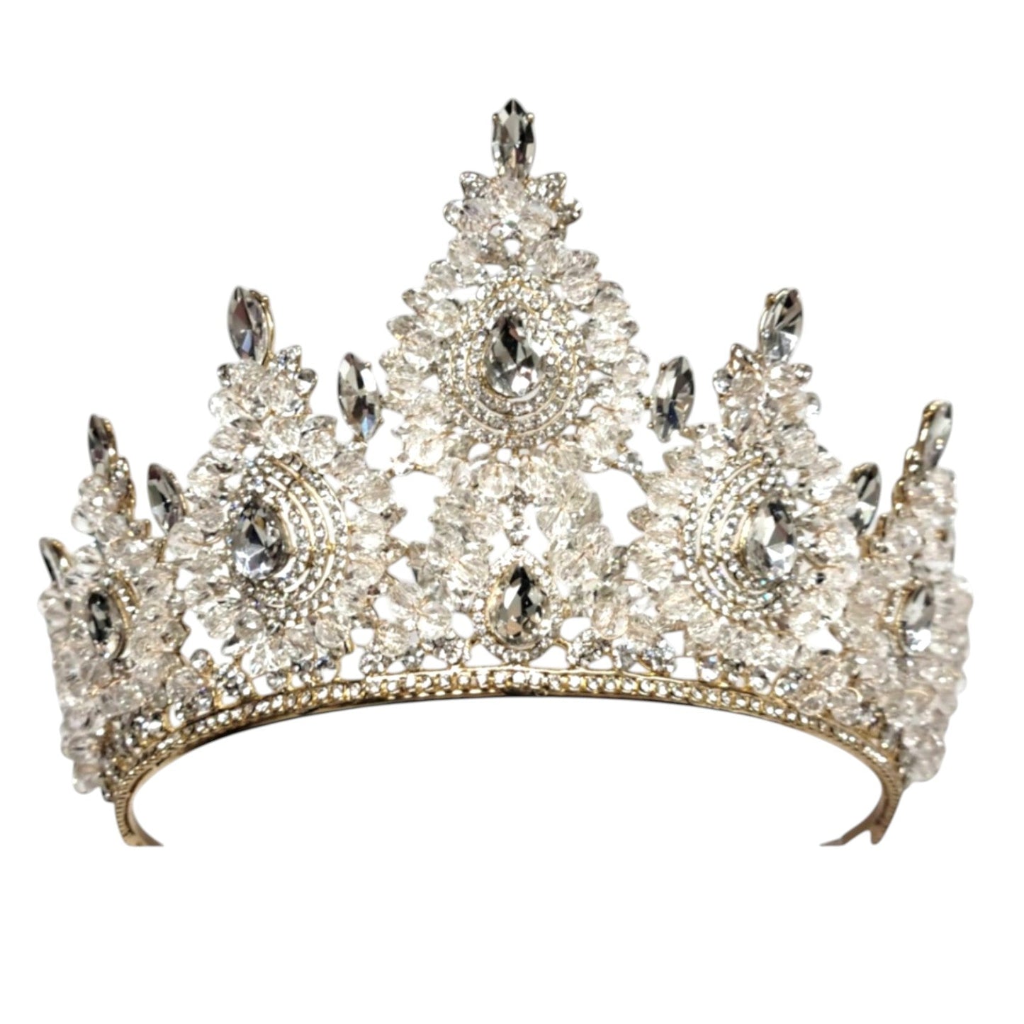 Crystal Tiara Crown HT0978 (1PC)