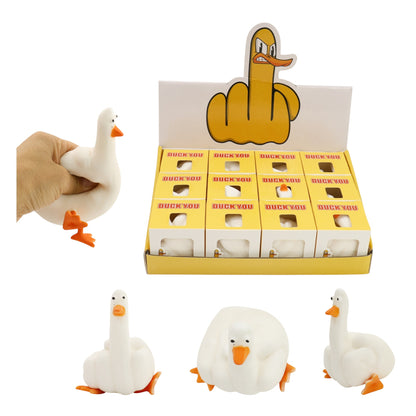 Animal Goose Flour Squishy Toy JT6602-3 (12PC)