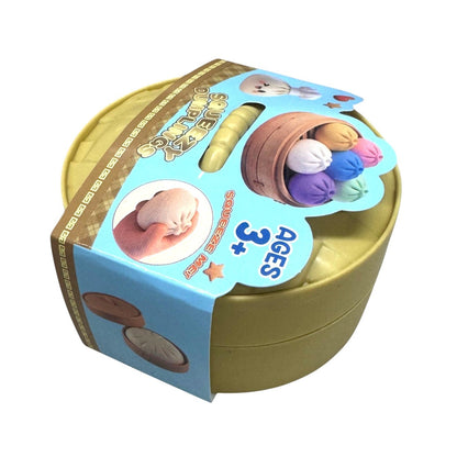 Mystery Glitter Jiggly Bun Squishy Dumpling  SS6418-3 (12PC)