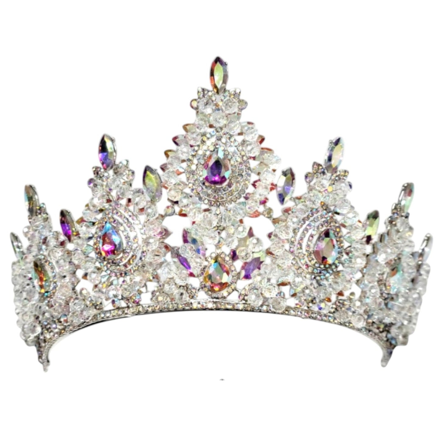Crystal Tiara Crown HT0978 (1PC)