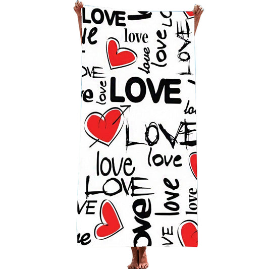 LOVE Letter Printer  Beach Towel SS51120-93 (3PC)