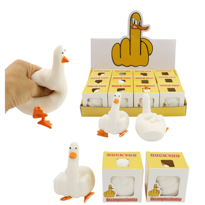 Animal Goose Flour Squishy Toy JT6602-3 (12PC)