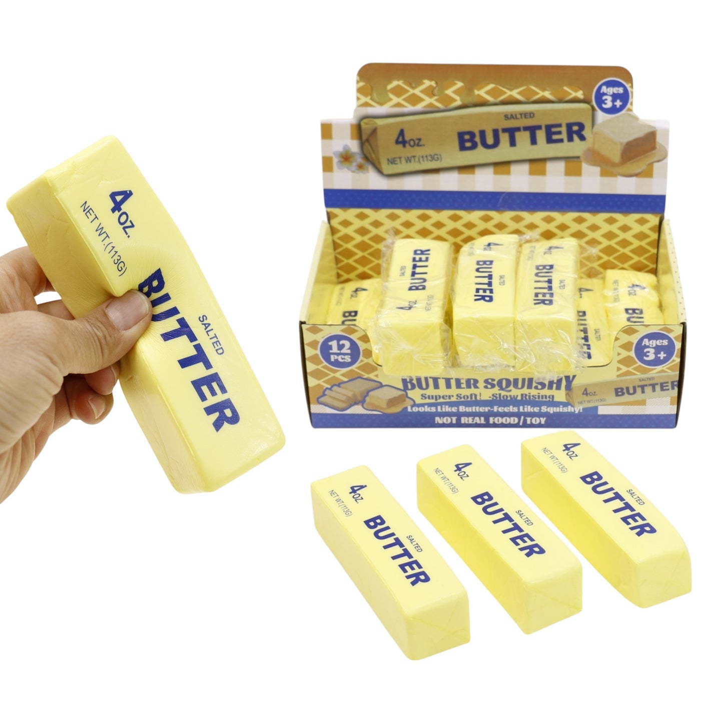 Salted Squishy Butter TR6424-5. (12PC)