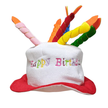 Happy Birthday Cake Costume Party Hat SS3318-3. (12PC)