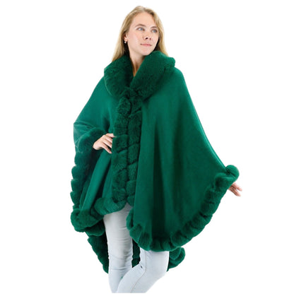 Solid Color Fur Shawl SW3719. (2PC)