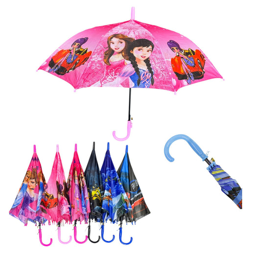 Kids Girls And Boys Auto Open-Fold Umbrella UM4512. (12pc)
