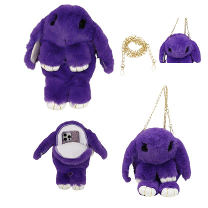 Pom Pom Bunny Crossbody Bag BG922 (3pc)