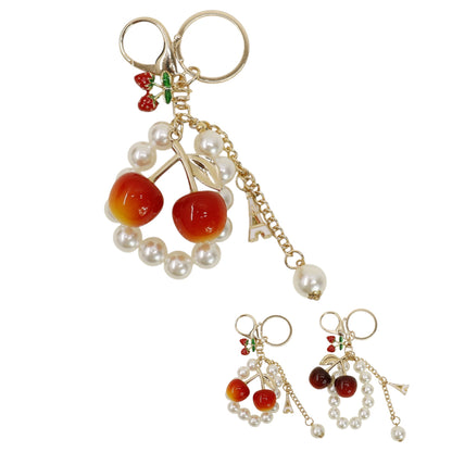 Cherry With Peal Keychain and Bag Charm JK6416-15 (12)