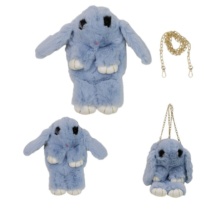 Pom Pom Bunny Crossbody Bag BG922 (3pc)