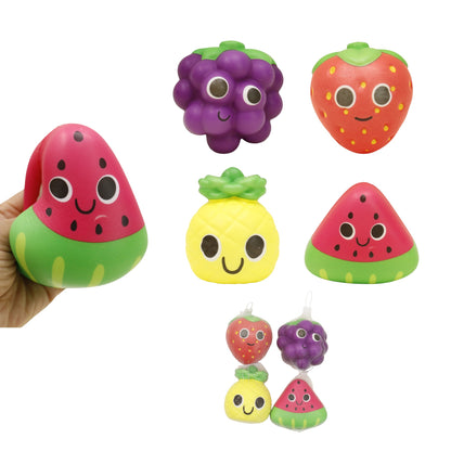 Cute Fruit  Foam Sponge Squishy Toy SS6425-20 (12PC)