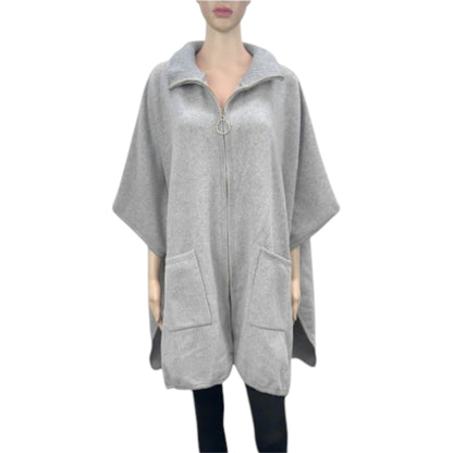 Elegant Poncho With Two Pockets P4611 (6PC)