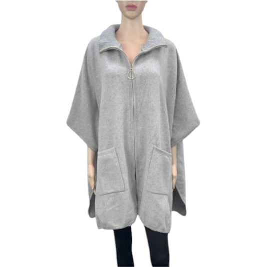 Elegant Poncho With Two Pockets P4611 (6PC)