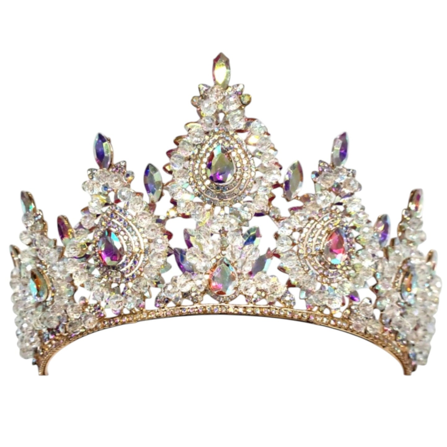 Crystal Tiara Crown HT0978 (1PC)