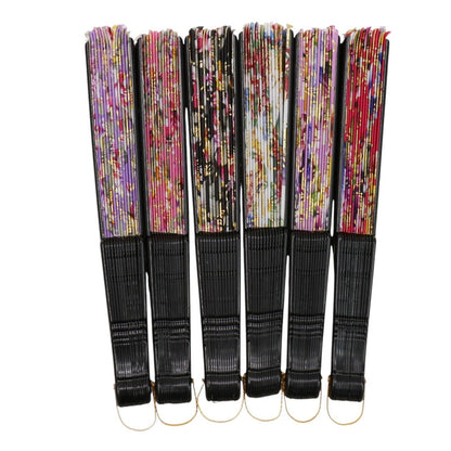 Peony Rose Glod Butterfly Folding Hand Fan FN0452 (12PC)