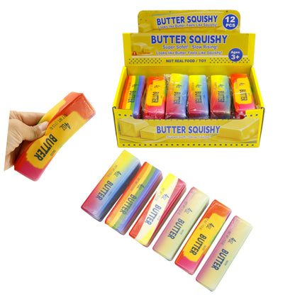 Marbled Salted Squishy Butter Toy JT6603-8 (12PC)