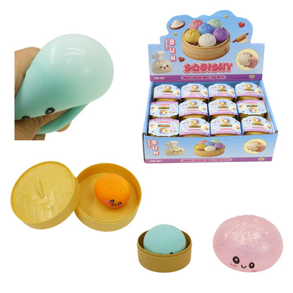Mini Flour Squishy Dumpling With Steamer SS6510-48 (24PC)