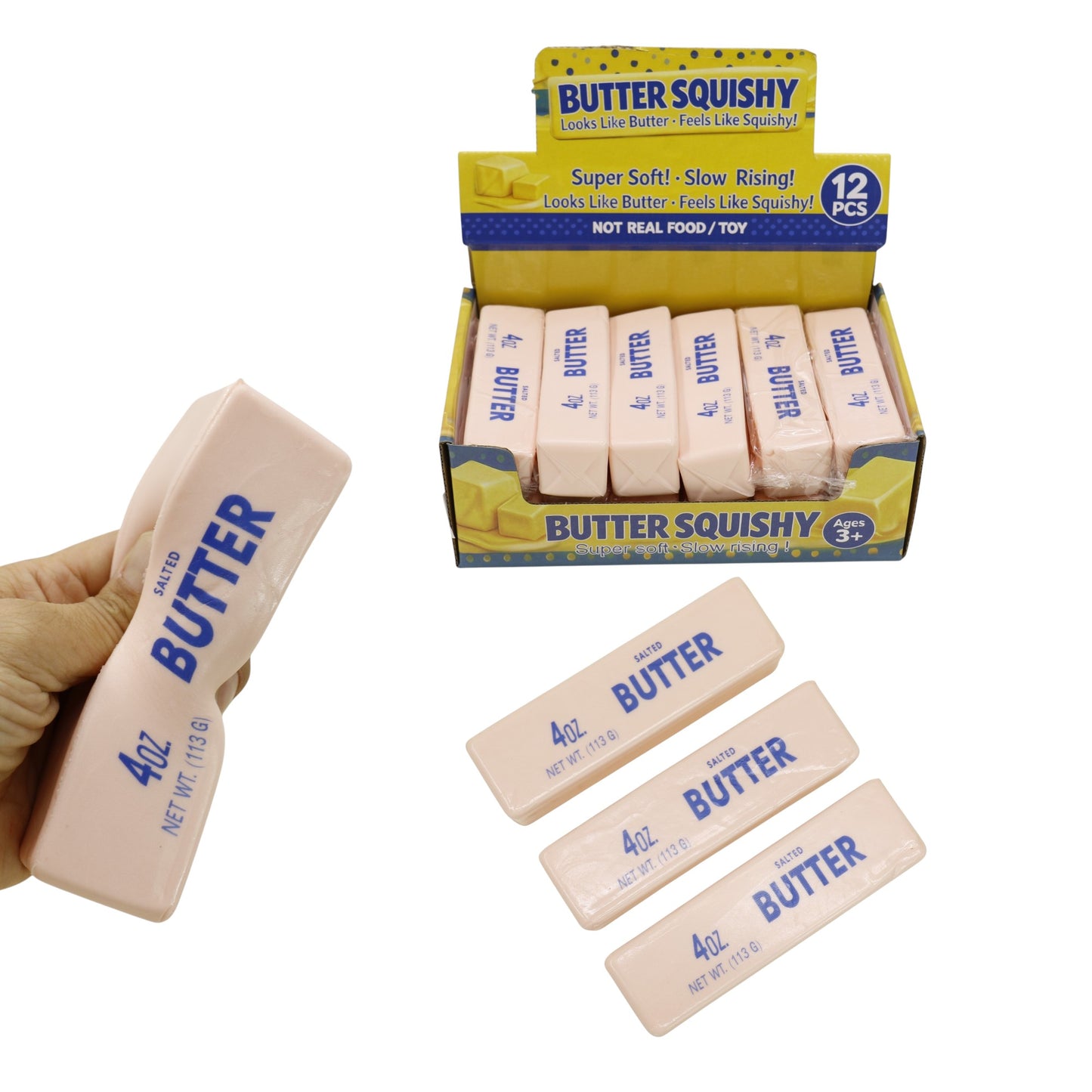 Pink Butter Soft Slow Rising Foam Squishy JT6506-29 (12PC)