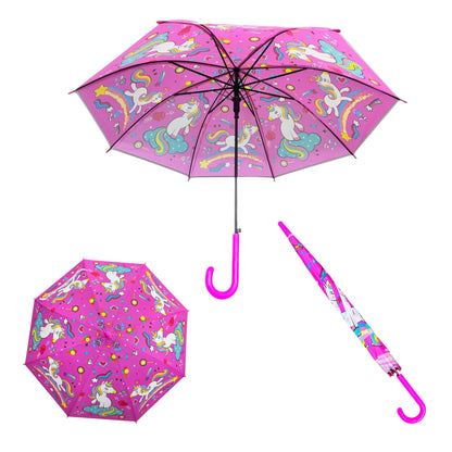 Kids Colorful Animal Auto Open-Fold Umbrella UM5022 (12pc)