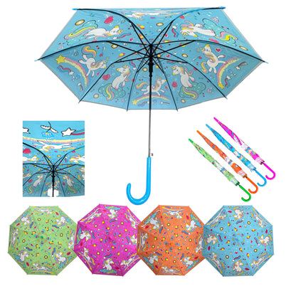 Kids Colorful Animal Auto Open-Fold Umbrella UM5022 (12pc)