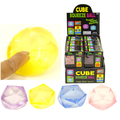 Diamond Fidget Squishy Filled Squishy Ball Toy JT6608-12 (12PC)