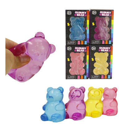 Maltose Sugar Gummy Bear Colorful Squishy Toy 106574 (12PC)