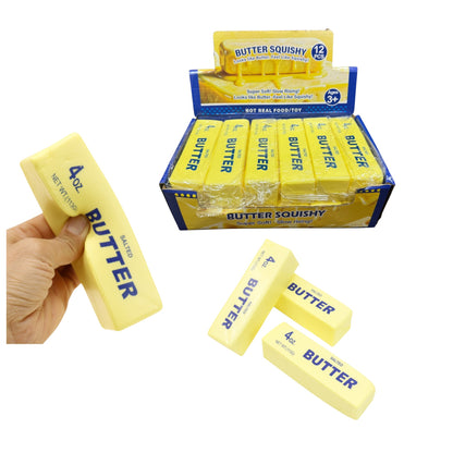 Salted Squishy Butter Toy TR6424-5... (12PC)