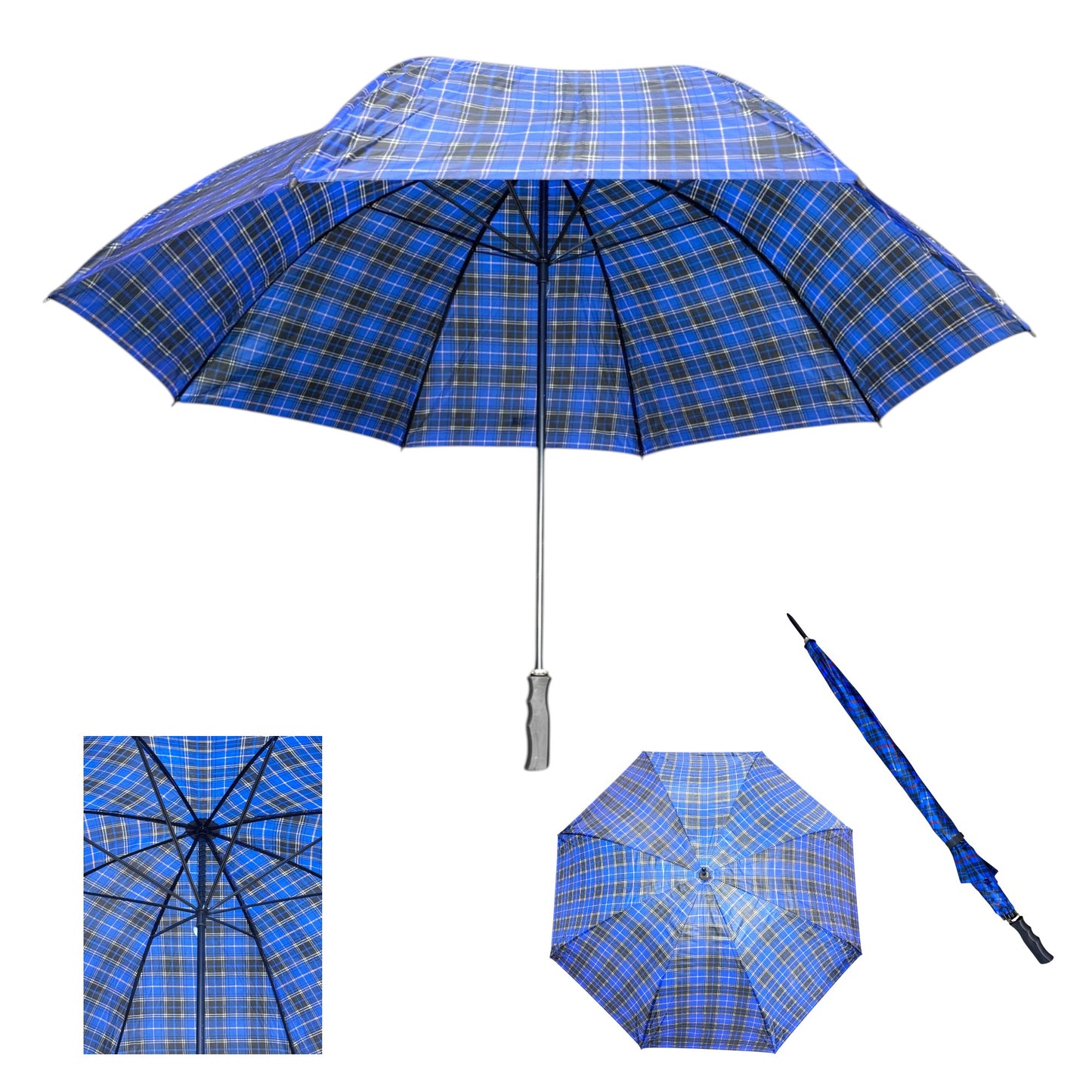 Classic Check 8 Panel Umbrella UM7606(12PC)