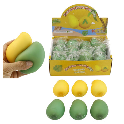 Avocado Flour Squishy Toy JT6608-3 (12PC)