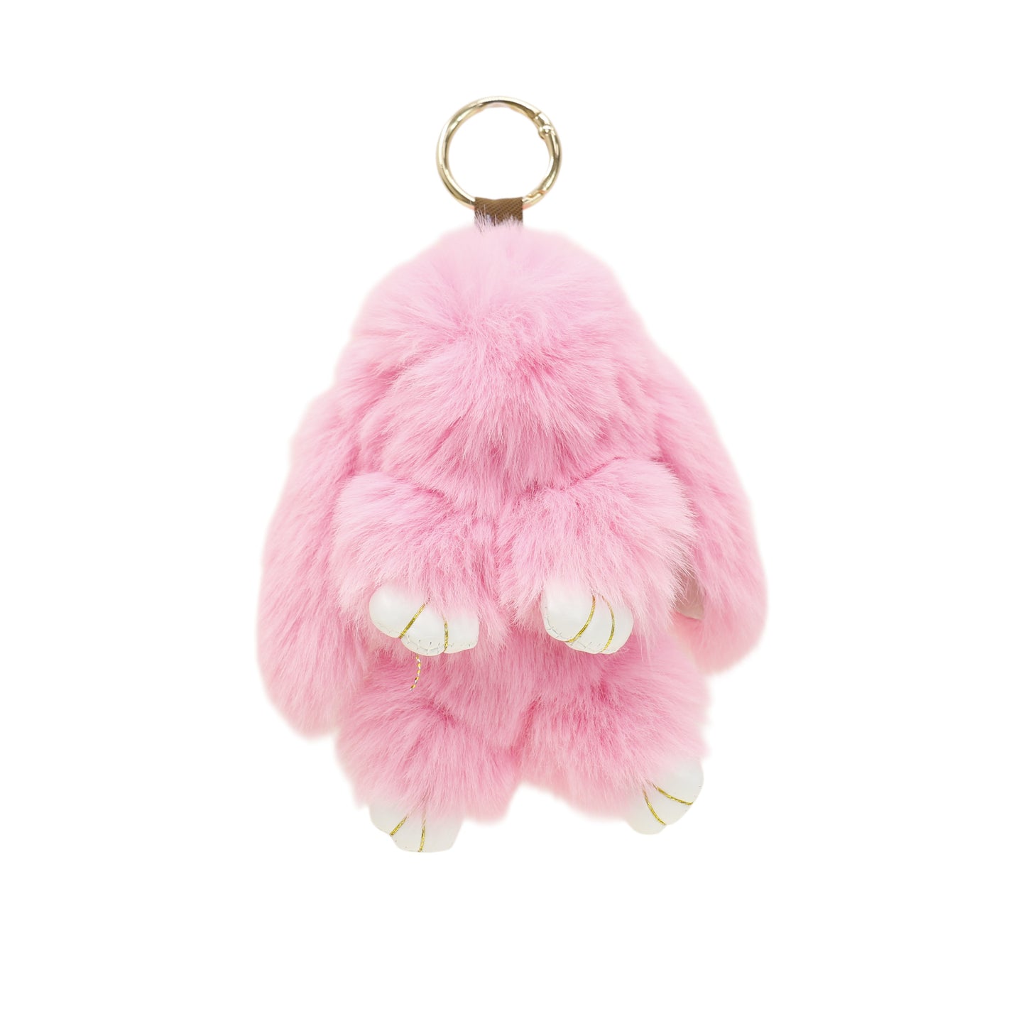 Cut Rabbit Pom Pom Key Chain KC0225-5.. (3PC)