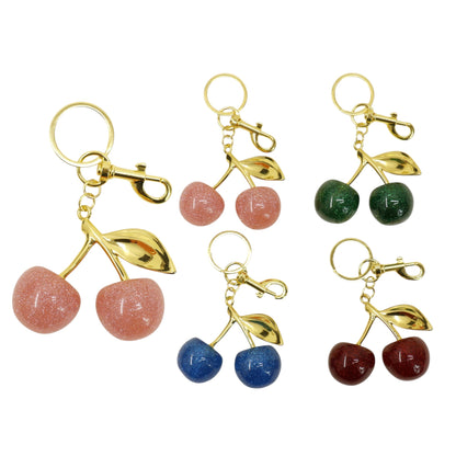 Cherry Rhinestone Keychain and Bag Charm JK6416-9 (12)