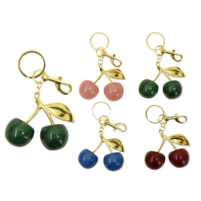 Cherry Rhinestone Keychain and Bag Charm JK6416-9 (12)