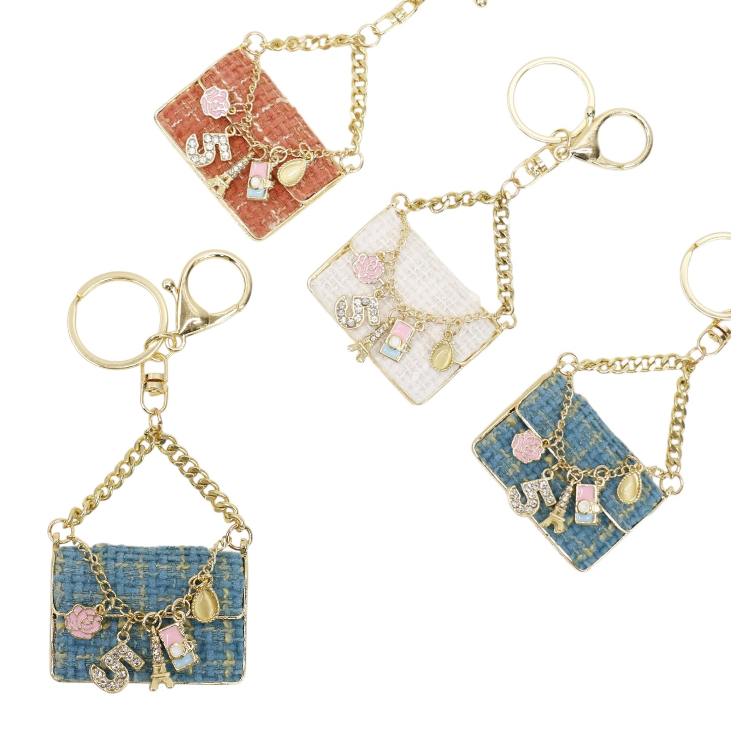 Elegant Bag-Shaped Keychain And Bag Charm JK6228-27 (12)