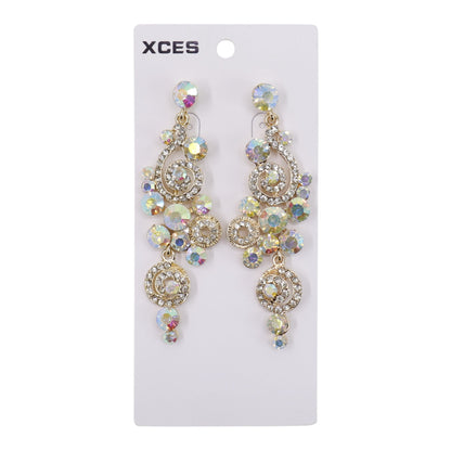 Oval Crystal Drop Bridal Earring JE72996 (3PAIR)