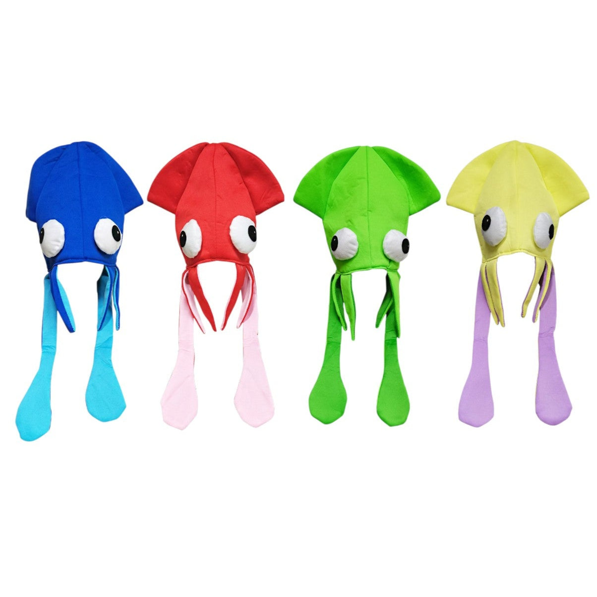 Funny Squid Costume Party Hat SS3318-14. (4PC)