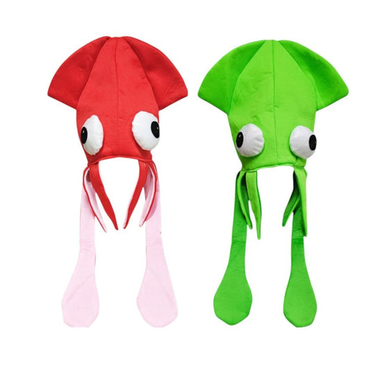 Funny Squid Costume Party Hat SS3318-14. (4PC)