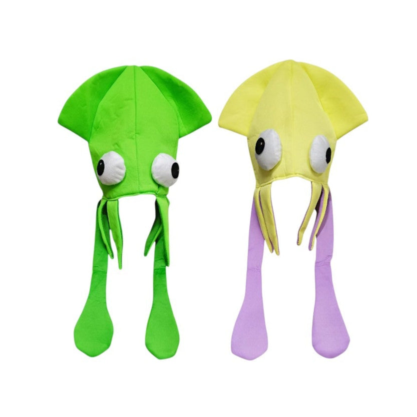 Funny Squid Costume Party Hat SS3318-14. (4PC)