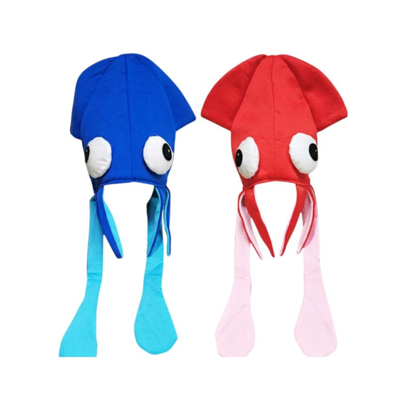 Funny Squid Costume Party Hat SS3318-14. (4PC)