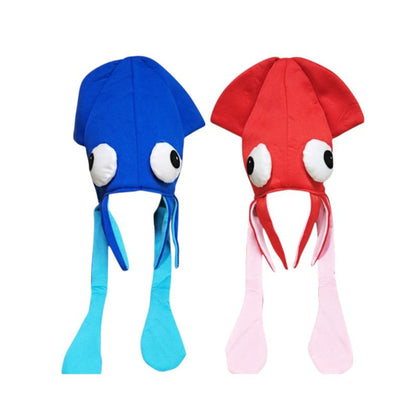 Funny Squid Costume Party Hat SS3318-14. (4PC)